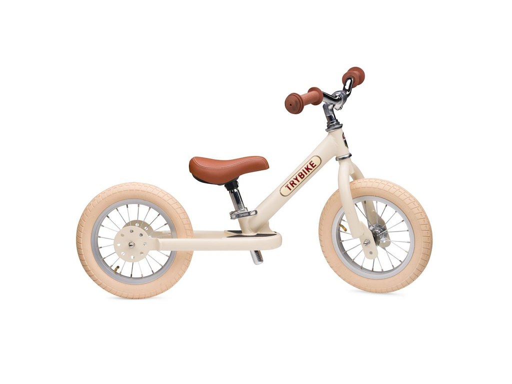 Balance Løbecykel 2 Hjul Creme fra Trybike