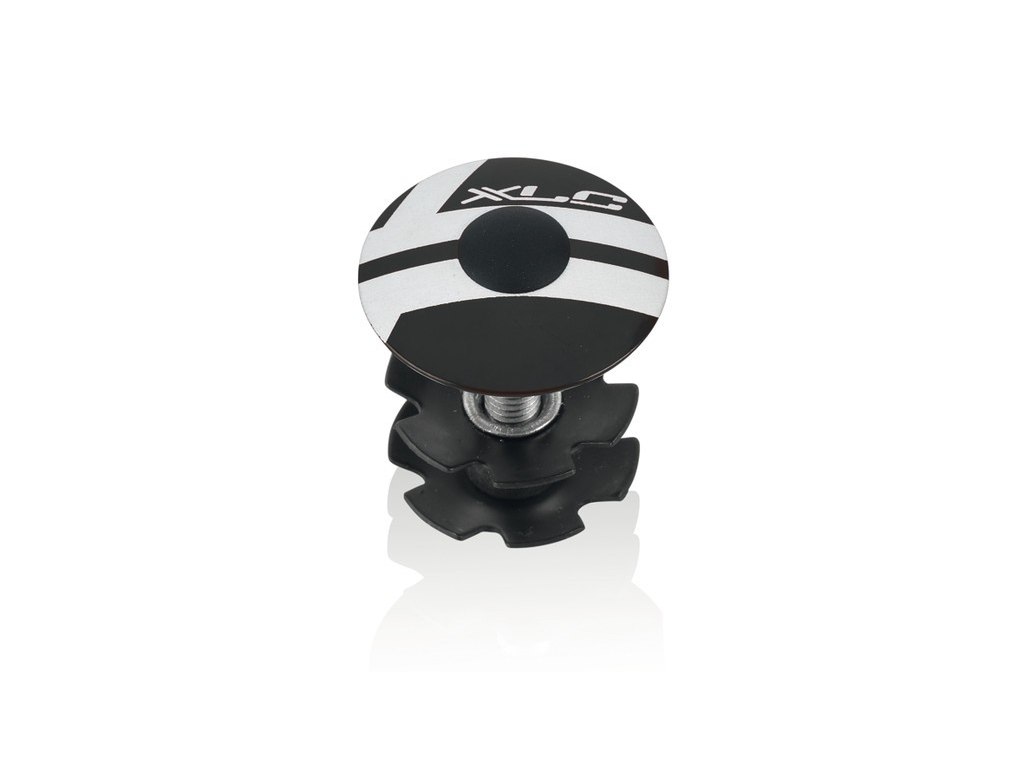 Top Cap Med Expander Sort 1" fra Xlc