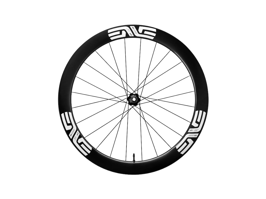 G Ses 4.5 Baghjul Gravel 700c Xdr Body Center Lock Disc Og E Thru 12 X 142mm Med Hvide Stickers fra Enve