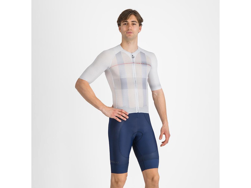 Entrata 2 Bibshort   Cykelshorts M Pude   Herre   Belgian Blue   Xl fra Castelli