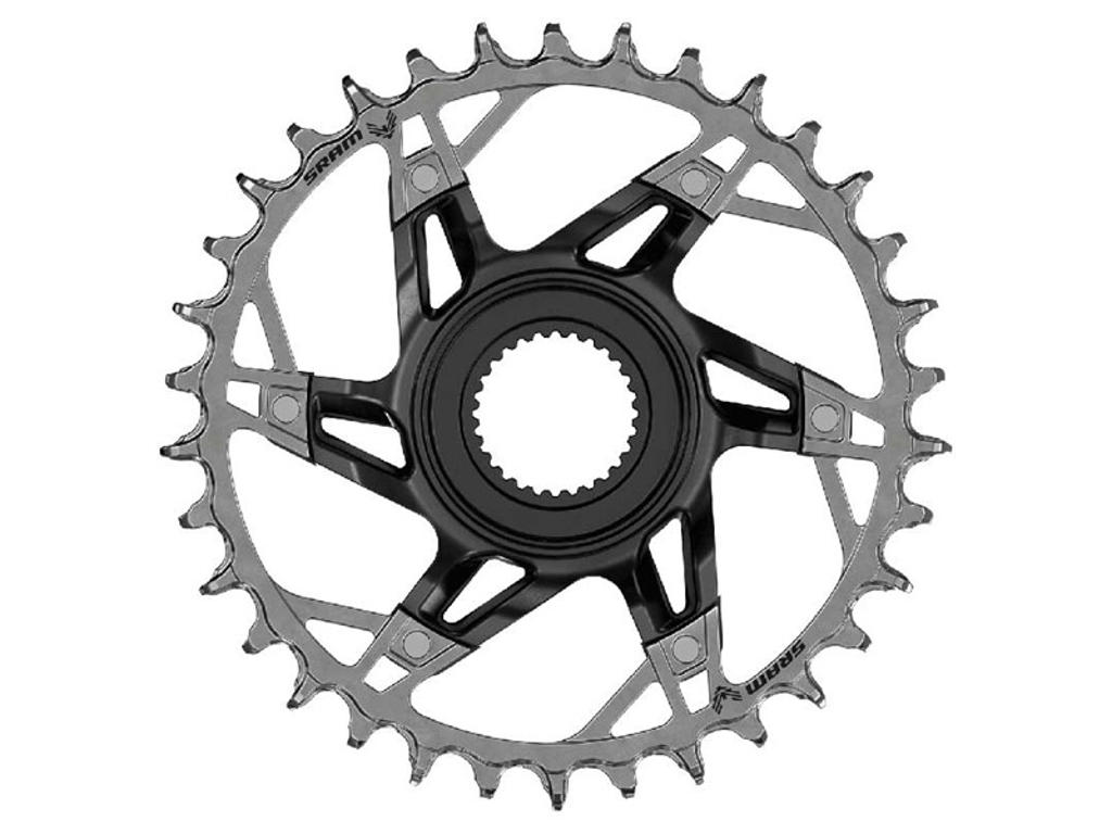 Xx T Type Eagle Klinge   Bosch Gen. 4    Direct Mount   12 Speed   36t   Sort Sølv fra Sram