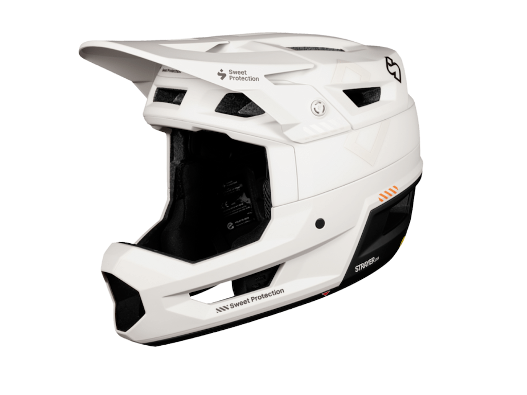 Strayer 2vi Mips    Cykelhjelm   Bronco White    Sm fra Sweet Protection