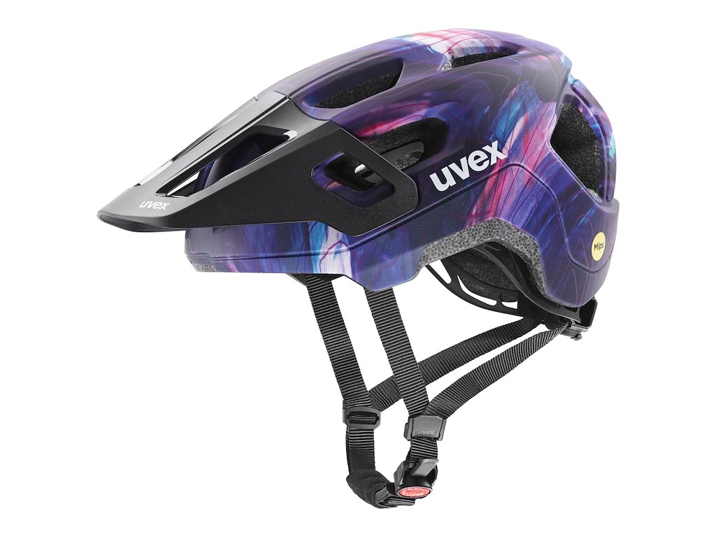 React Junior Mips Cykelhjelm   Galaxy Black Matt   Str. 52 56 Cm fra Uvex