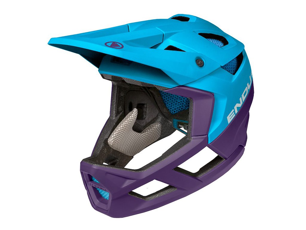 Mt500 Fullface Hjelm   Electric Blue fra Endura