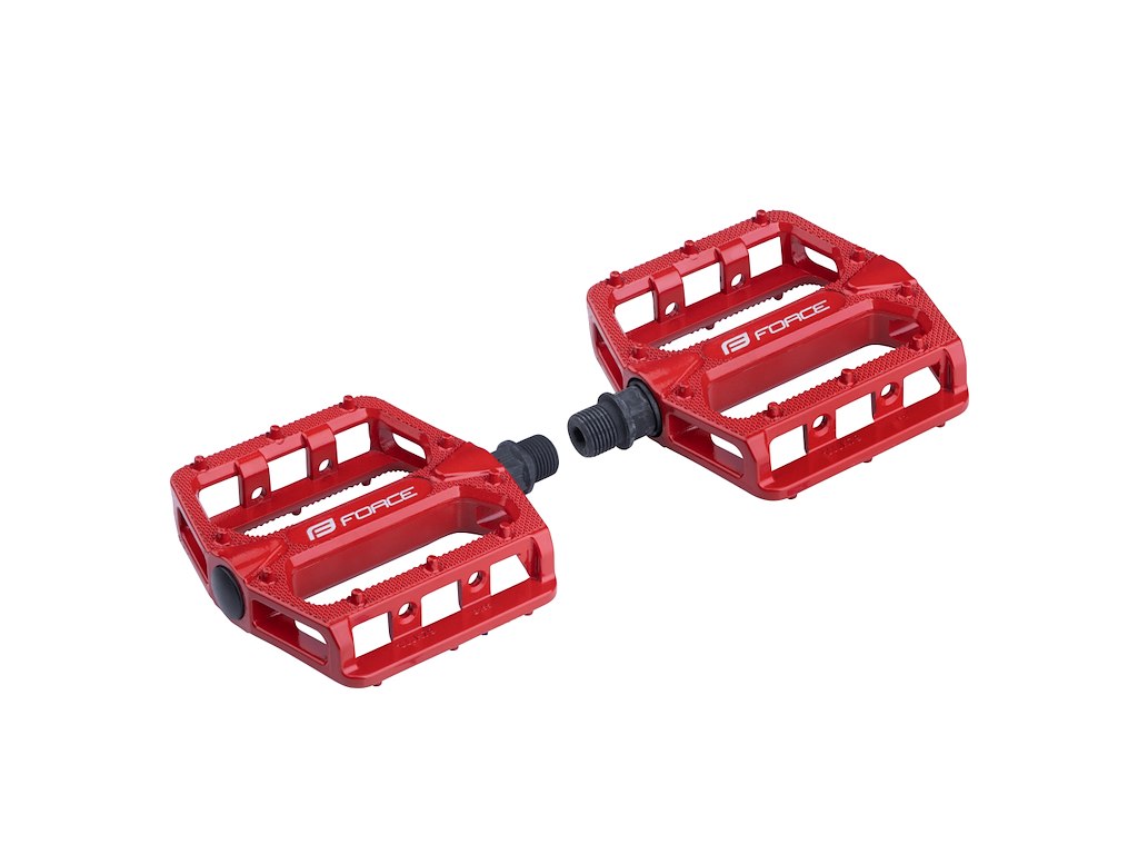 Hot Pedaler I Aluminium   Rød fra Force