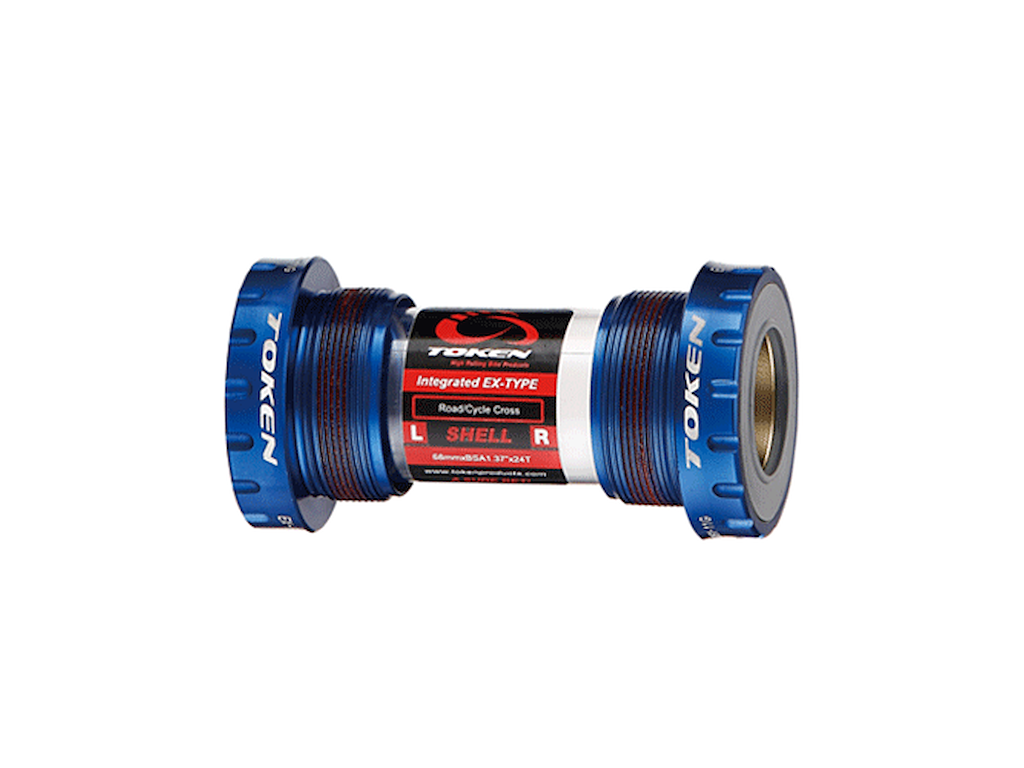 Prime Tk878 Blå Krankboks Til Shimano Hollowtech Ii fra Token