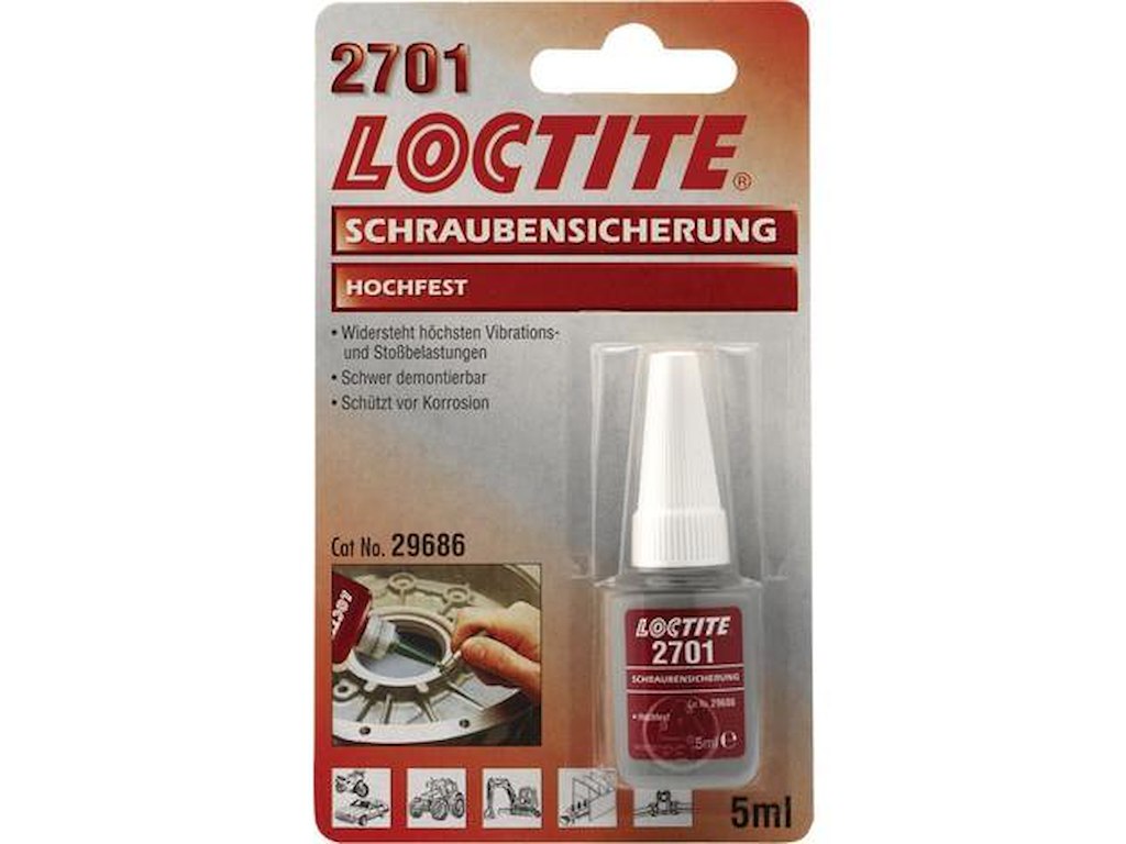 2701 Stærk 5 Ml (29686) fra Loctite