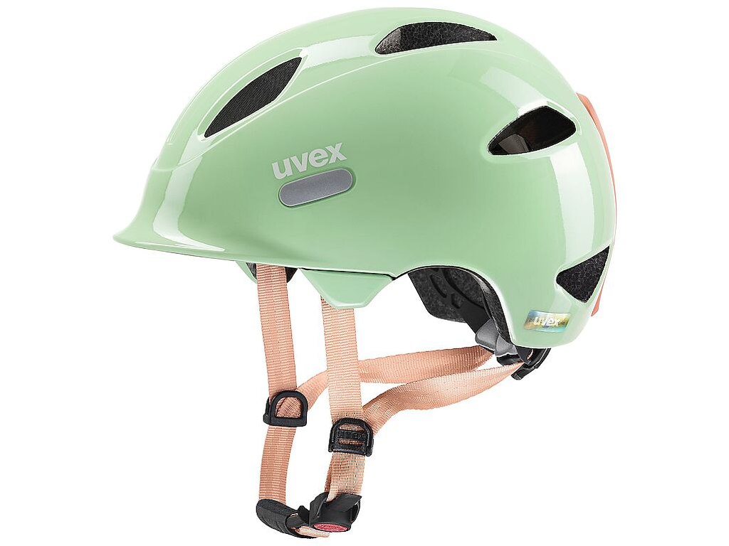 Oyo Cykelhjelm Kids   Mint Peach   Str. 50 54 Cm fra Uvex