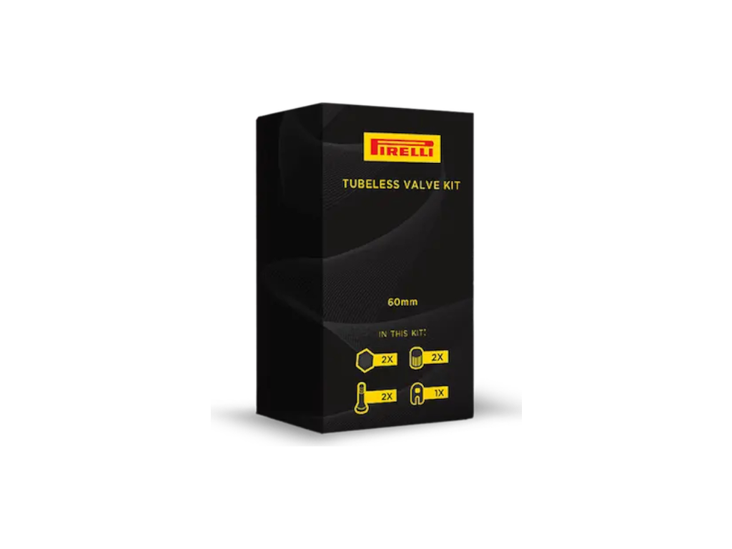 Tubeless Ventil Kit 80mm fra Pirelli