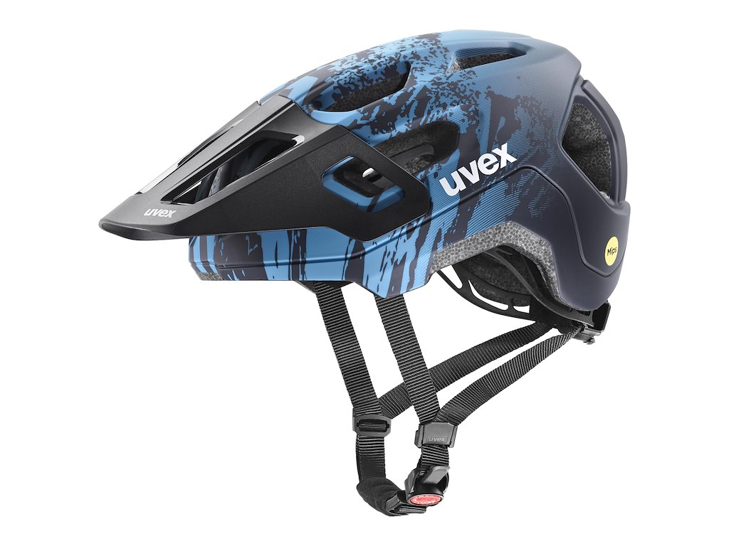 React Junior Mips Cykelhjelm   Azure Deepspace Matt   Str. 52 56 Cm fra Uvex