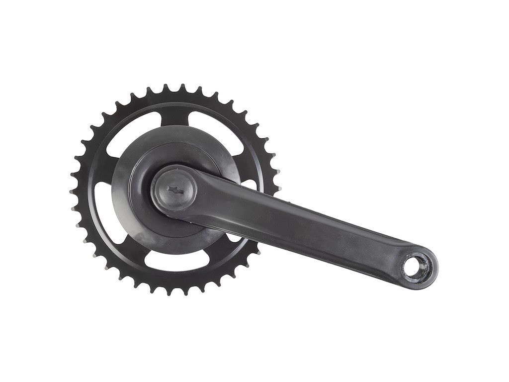 Kranksæt Singlespeed 38t 170mm 3 32â Sort fra 194