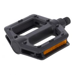 Oxford Pedal Junior Sort Med Reflekser 1 2   Cykelpedal fra Oxc