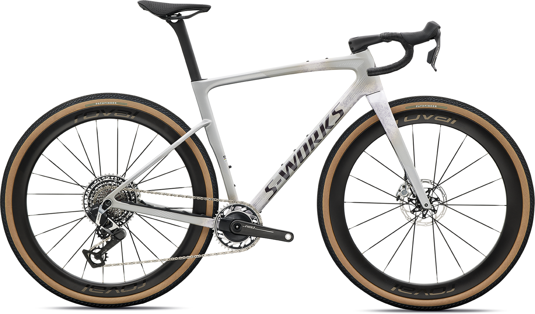 S Works Crux 5 Sram Red Xplr 2027   Silver Dust Amethyst Frost Nebula Metallic fra Specialized