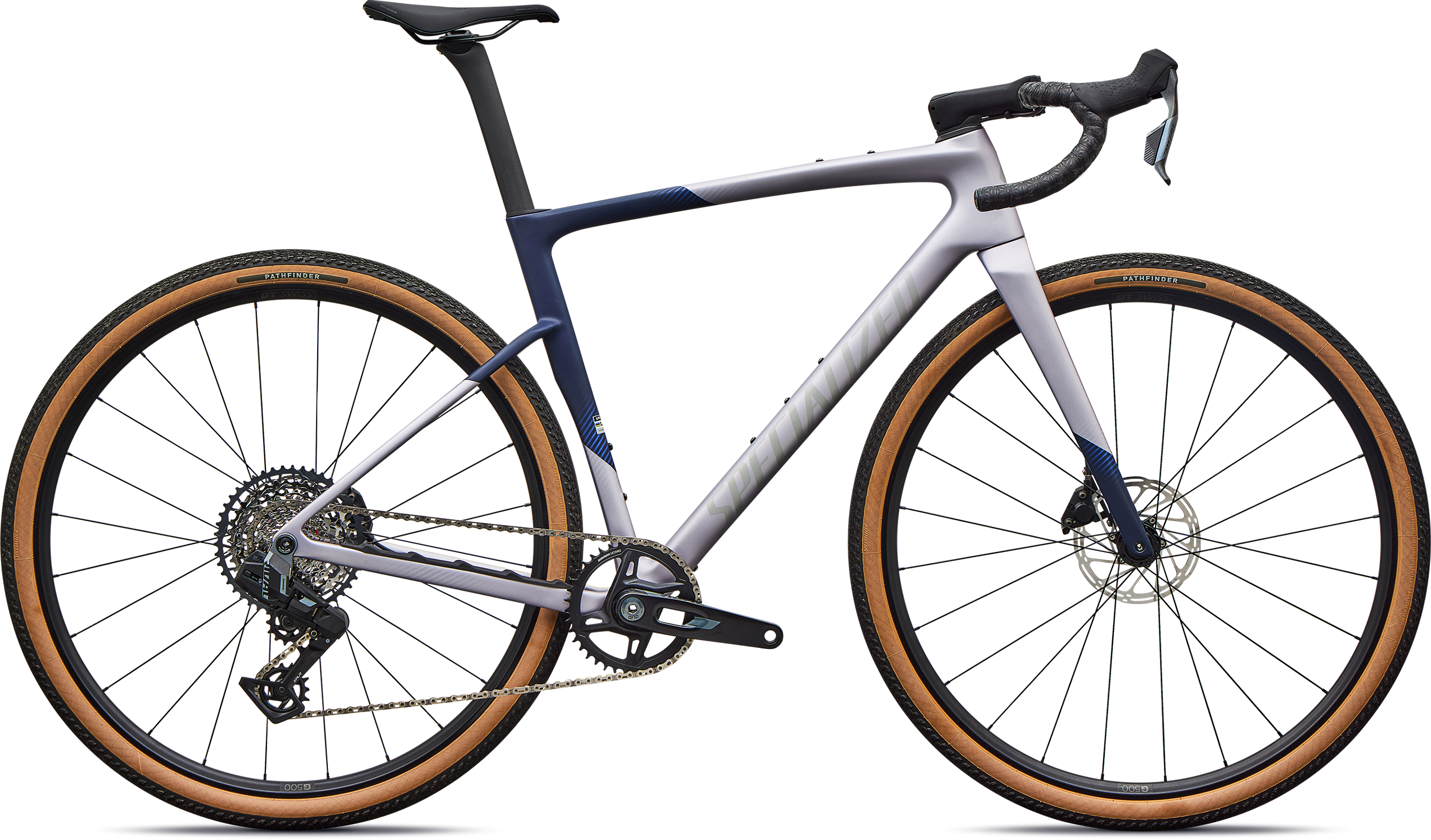Crux 5 Comp Sram Rival Xplr 2027   Amethyst Frost Deep Marine Shadow Silver fra Specialized