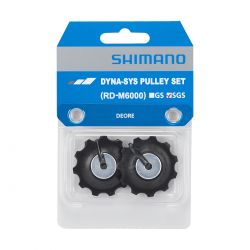 Tension & Guide Pulley Sæt Sgs Rd M6000   Cykel Pulleyhjul fra Shimano
