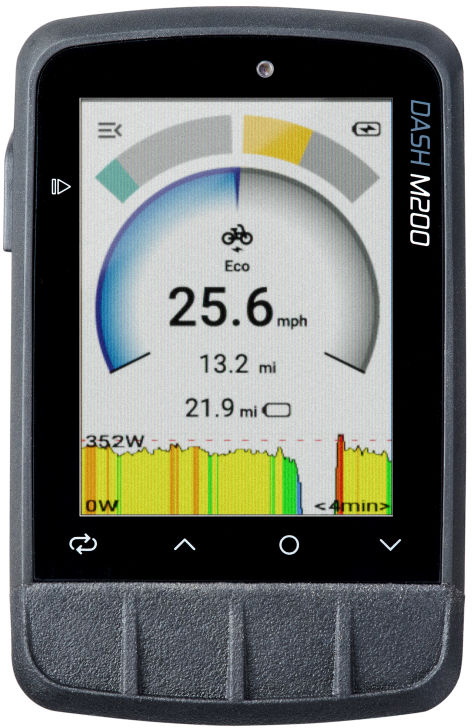 Dash M200 2.4" Gps Computer fra Giant