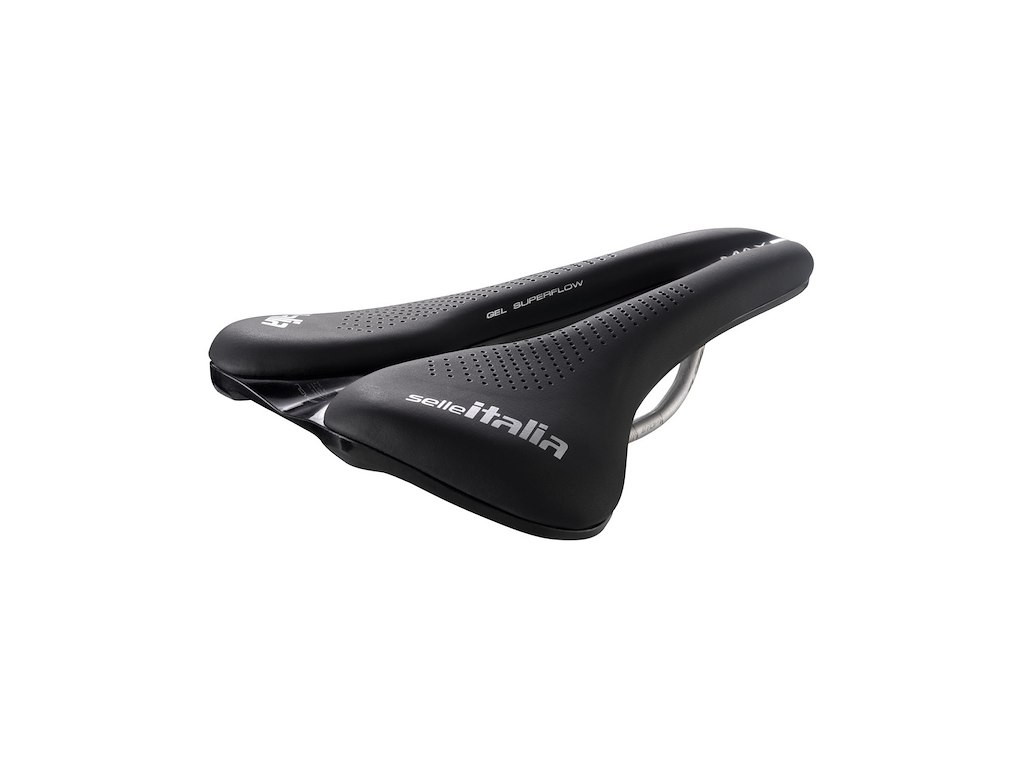 Max Novus Evo Boost Gel Ti 316 Superflow Sadel Road 160 X 245 Mm fra Selle Italia