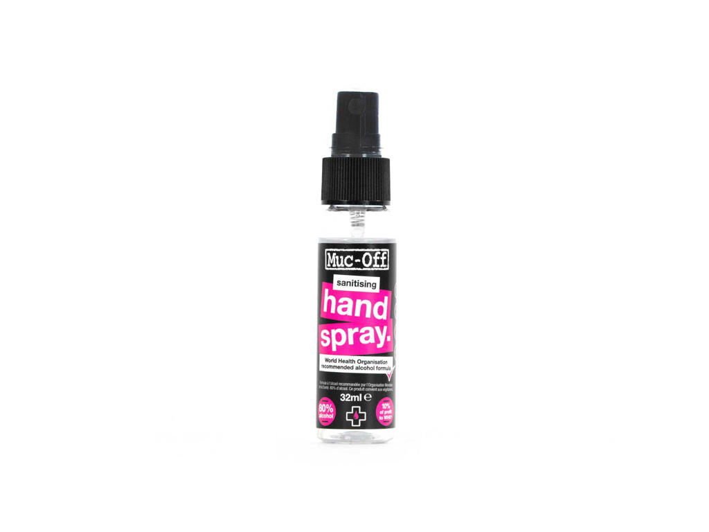 Muc Off Antibacterial Sanitising Hand Spray   Håndsprit   32 Ml fra Muc-off