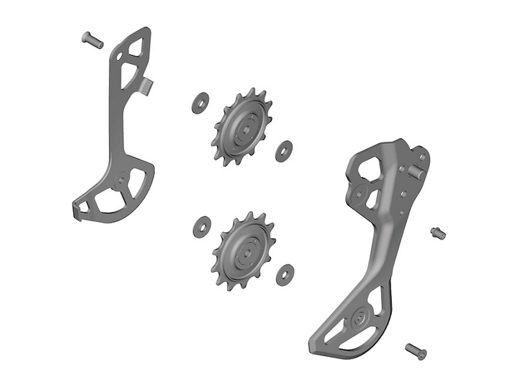 Deore Xt M8200 Laske Enhed Med Pulleyhjul Til Bagskifter 12 Gear Gs Type fra Shimano