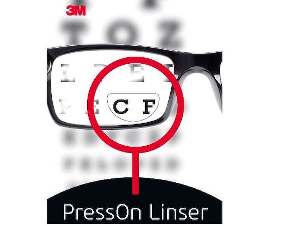 Press On Læsefelter Til Briller fra 3m