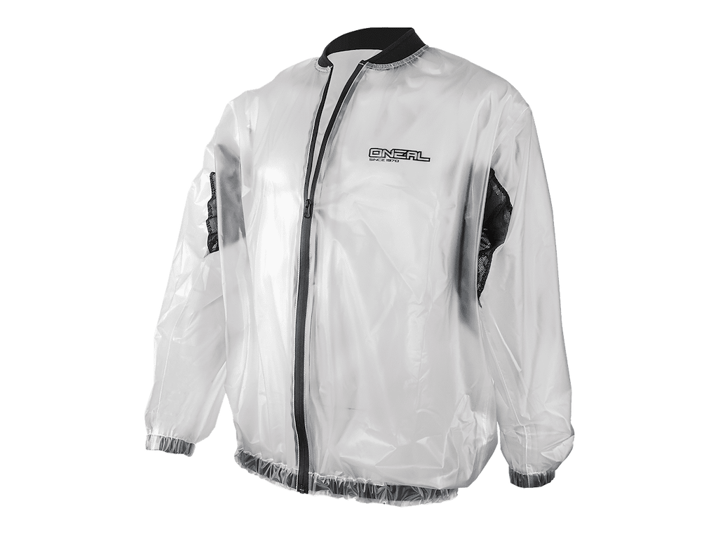 Splash Rain Jacket   Cykeljakke   Transperant   Unisex   Str. L fra O'neal