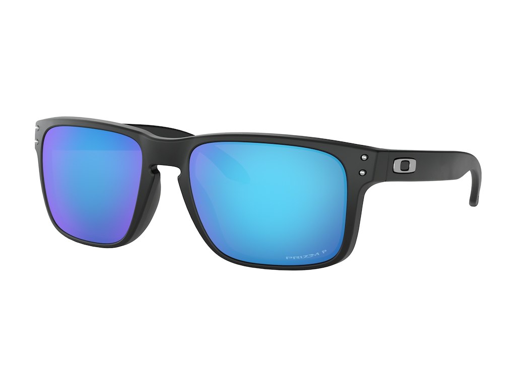 Holbrook Matsort Prizm Sapphire Polarized fra Oakley