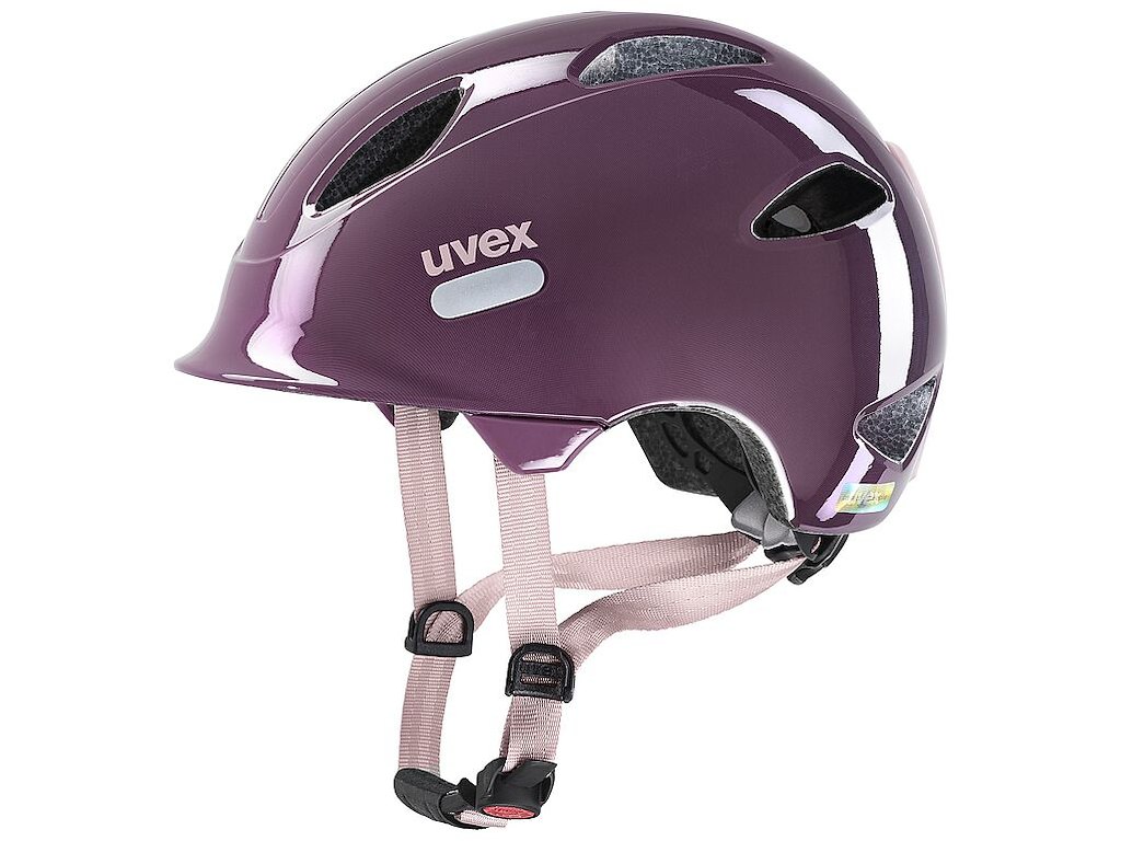 Oyo Cykelhjelm Kids   Plum Dust Rose   Str. 45 50 Cm fra Uvex