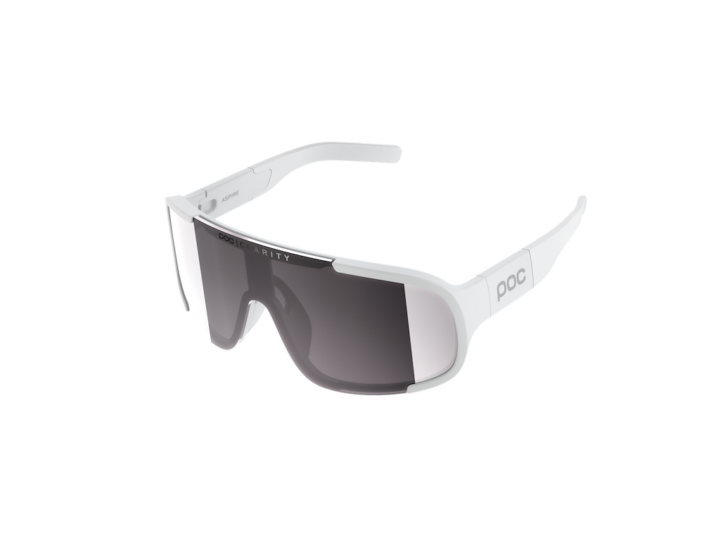 Aspire Cykelbriller Hydrogen White Clarity Road Silver Mirror Cat 3 fra Poc