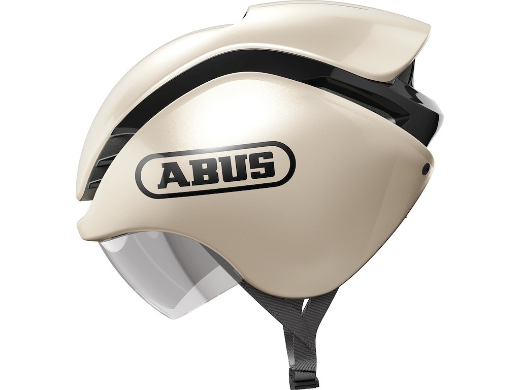 Gamechanger Tri Hjelm Champagne Gold (hjelmstørrelse: 51 55 Cm) fra Abus