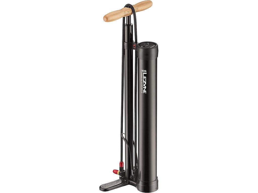 Pressure Over Drive Digital Fodpumpe Med Kammer Abs1 Pro fra Lezyne