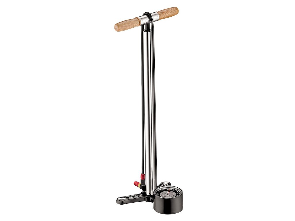 Alloy Floor Drive Tall Sølv fra Lezyne