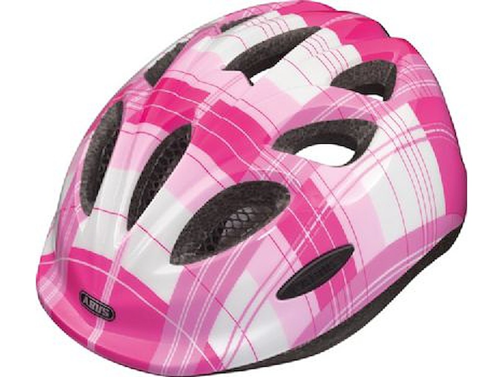 Smiley Pink Square Cykelhjelm (hjelmstørrelse: 45 50 Cm) fra Abus