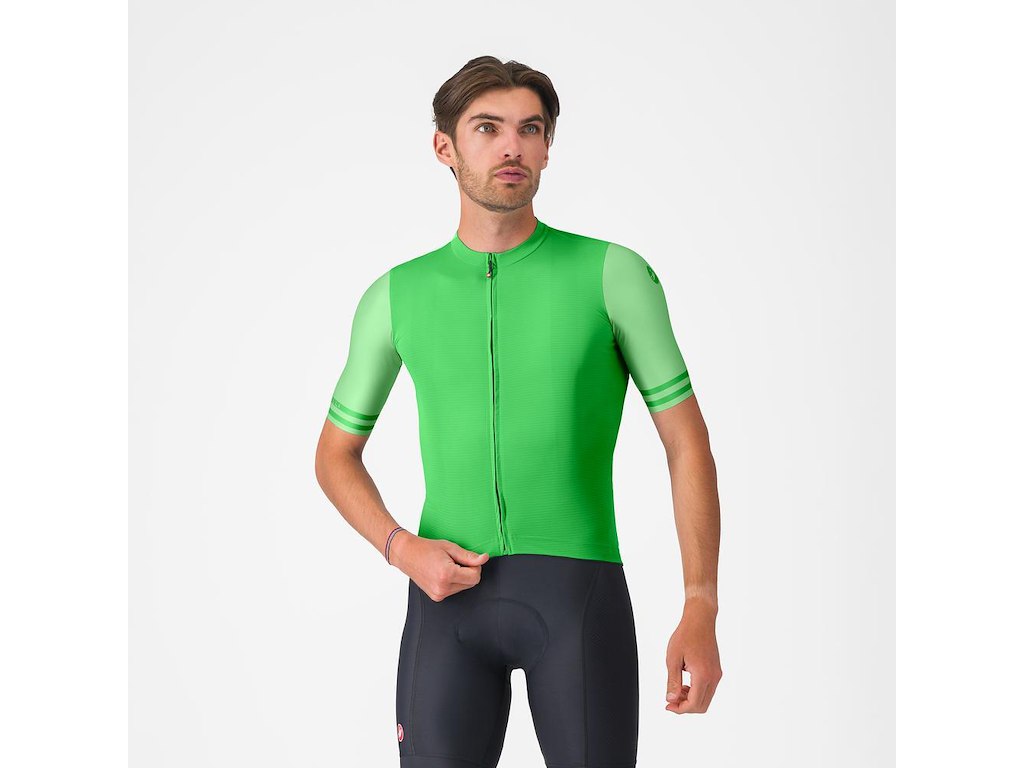 Prologo Lite 2 Jersey   Cykeltrøje   Korte ærmer   Herre   Kelly Green   L fra Castelli