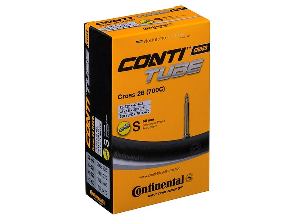 Tour 28 Cross Presta 60mm fra Continental