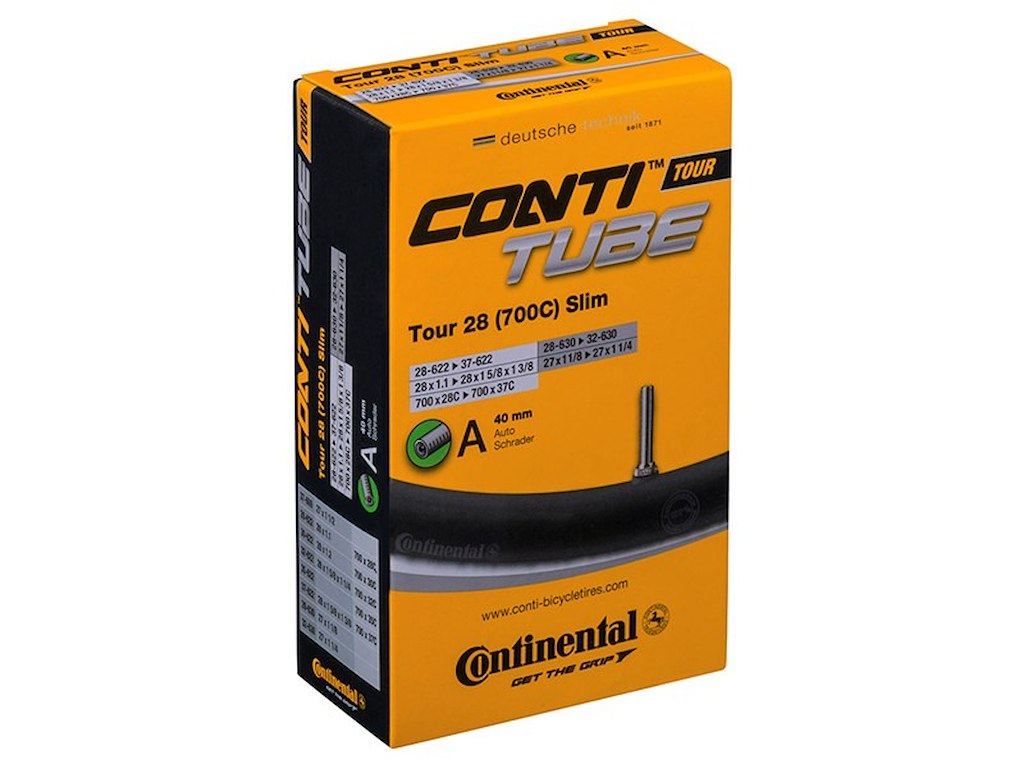 Tour Slange Tynd 700 X 28 37c Schrader fra Continental