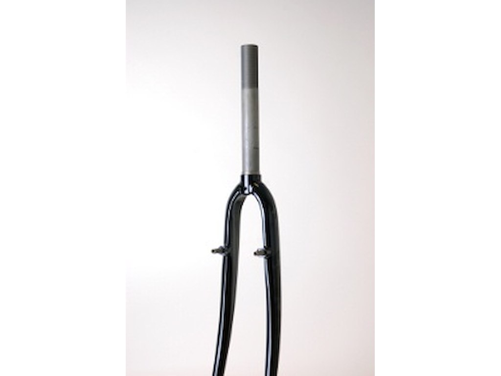 Sort 700c 28" Forgaffel Til V Bremse 1 1 8" 210 Mm Stilk fra Bike Attitude