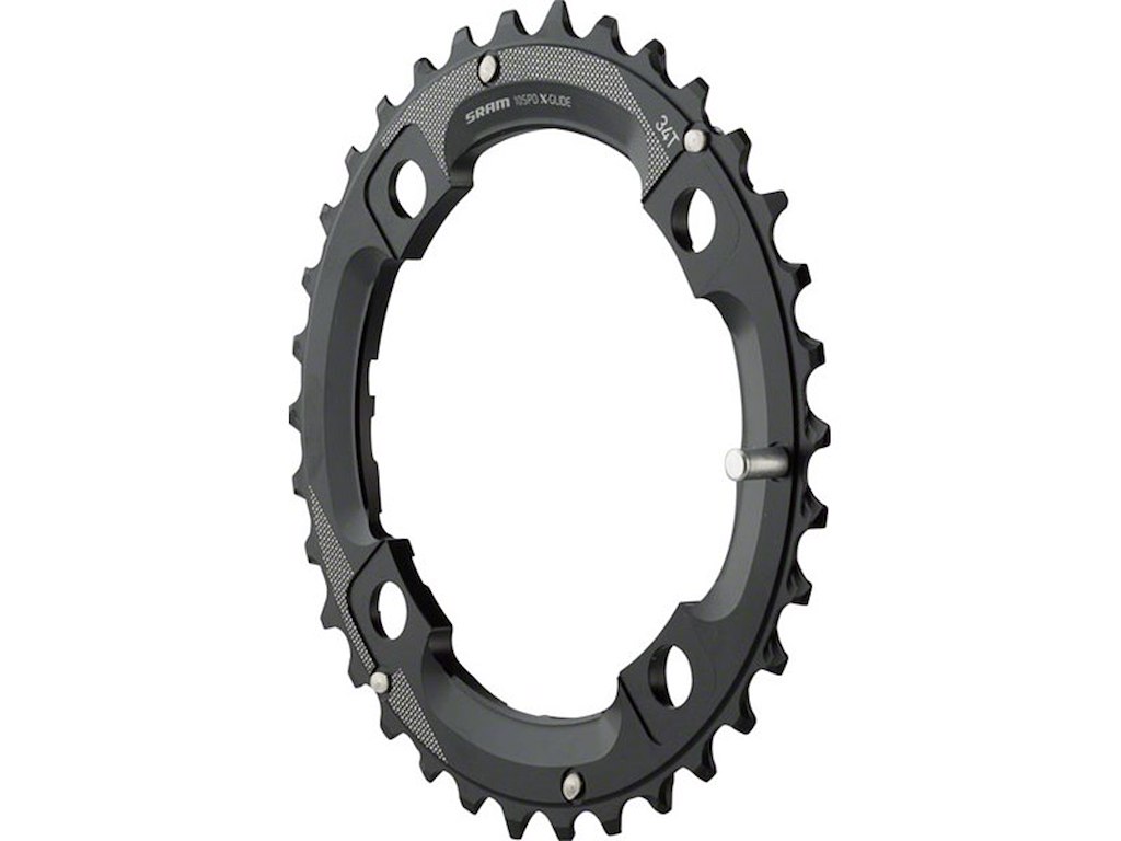 Mtb Klinge 34t ø104 2x10 fra Sram