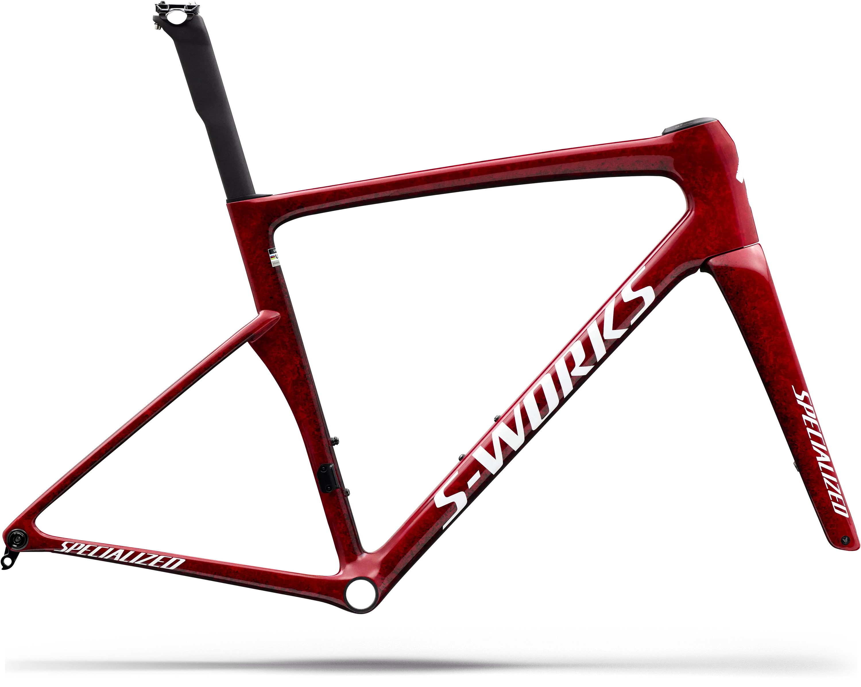 S Works Tarmac Sl9 Frameset Fact 12r Carbon 2027   Gloss Vivid Red fra Specialized