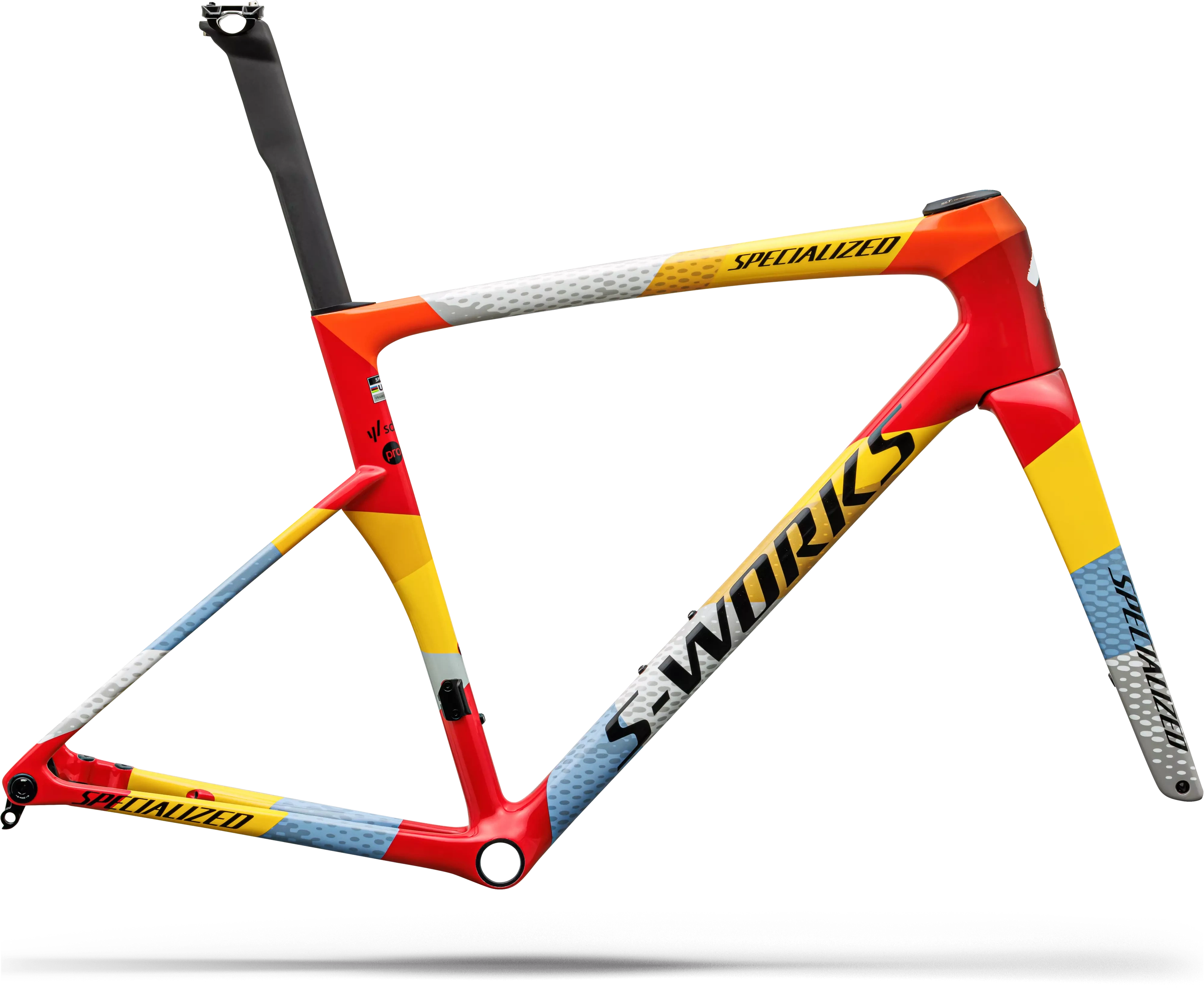 S Works Tarmac Sl9 Team Replica Frameset Sd Worx   Protime 2027   Gloss Vivid Red fra Specialized