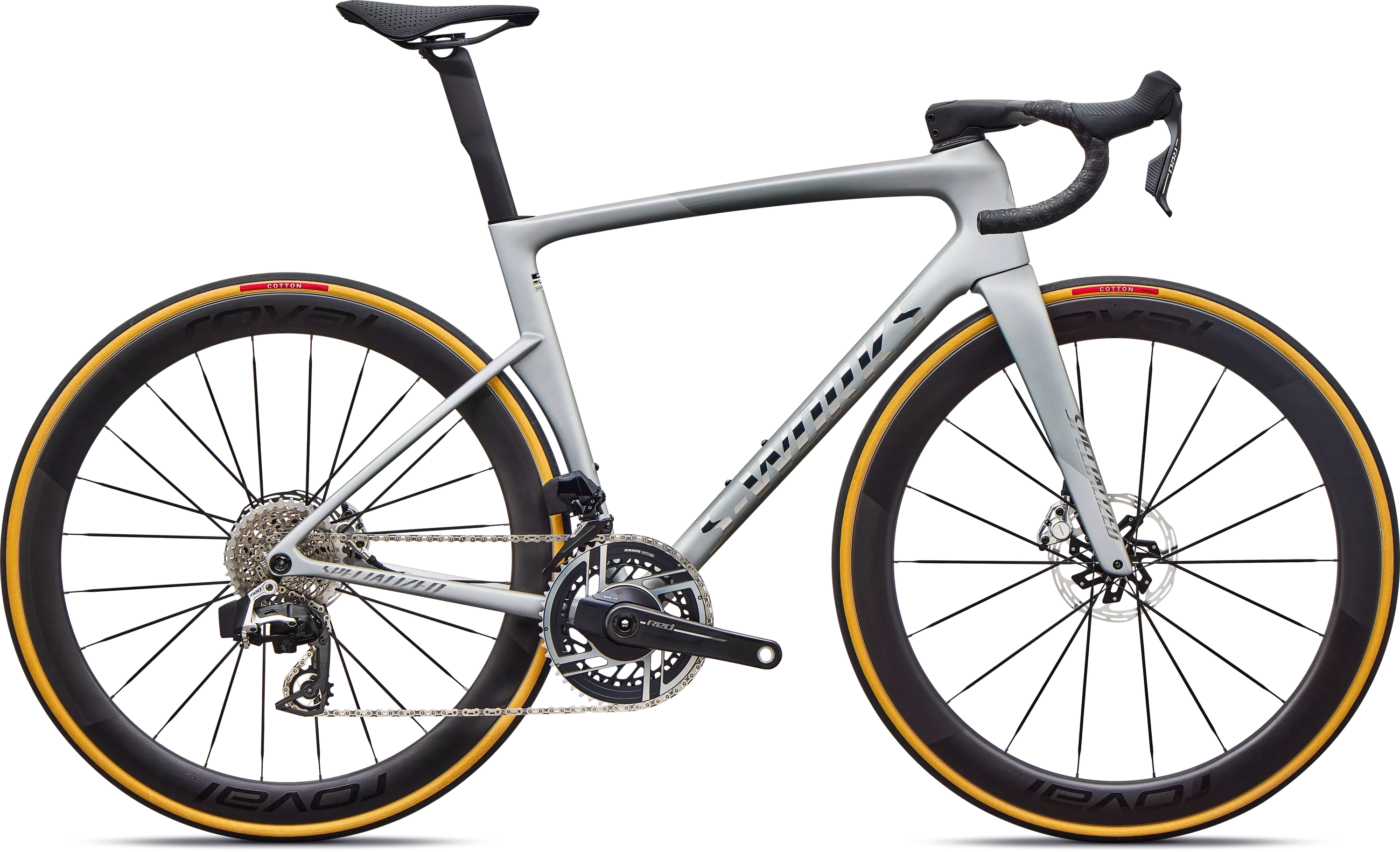 S Works Tarmac Sl9 Sram Red Axs 2027   Satin Silver Dust fra Specialized