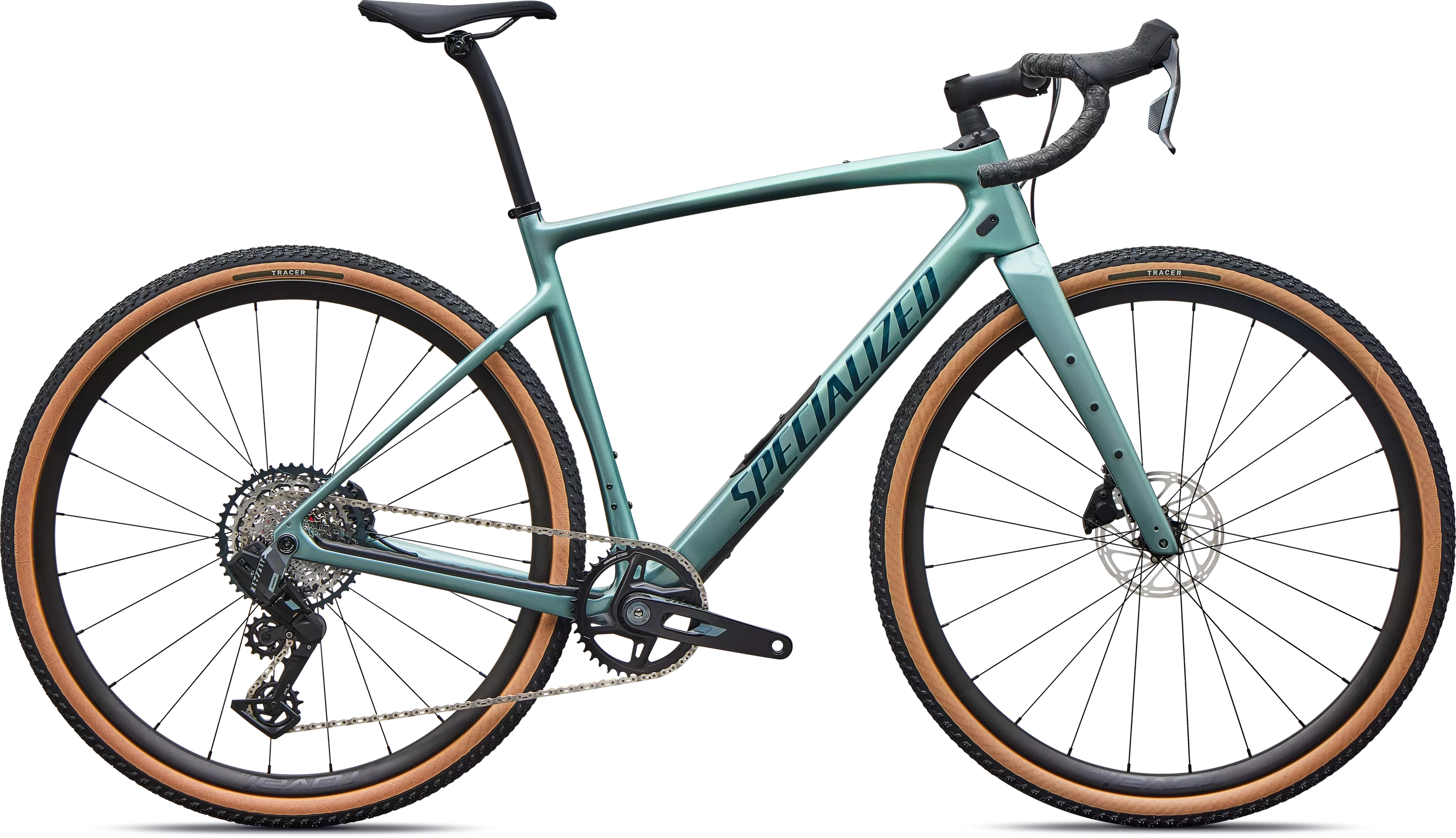Diverge 4 Expert Sram Rival Xplr 2027   Fjord Metallic fra Specialized