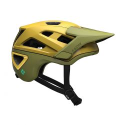 Hjelm Jackal Kineticore Gold Green S   Cykelhjelm fra Lazer