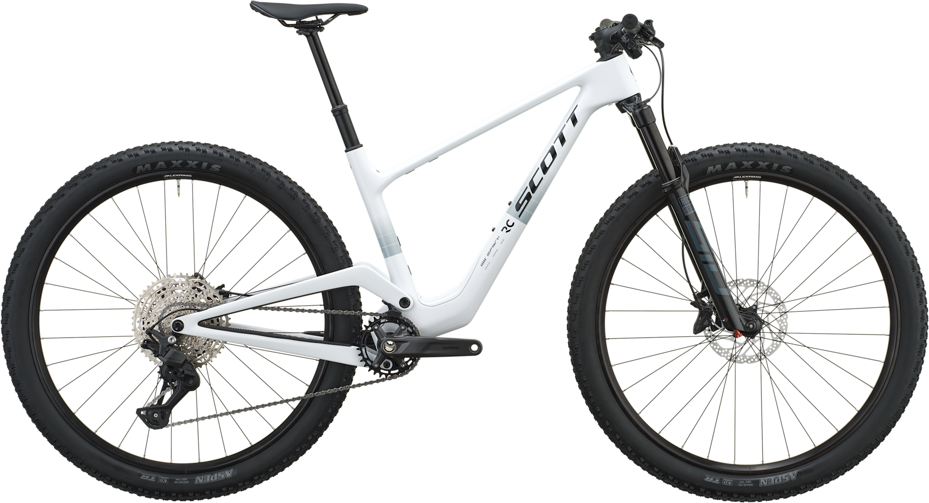 Spark Rc Comp 2027   White fra Scott