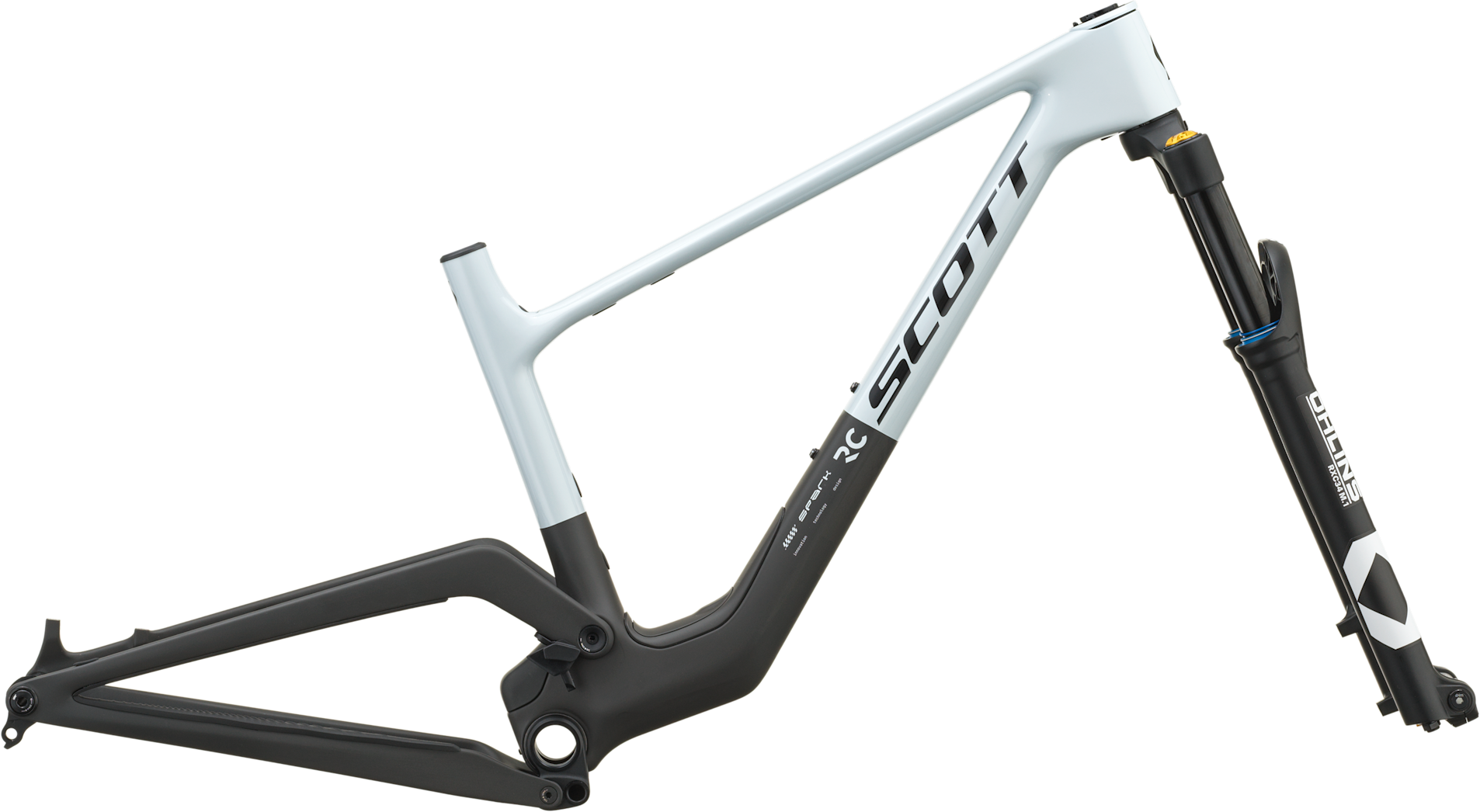Frame+fork Spark Rc World Cup 2027   Cumulus White fra Scott
