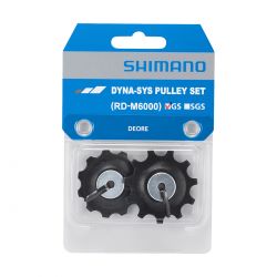 Tension & Guide Pulley Sæt Gs Rd M6000   Cykel Pulleyhjul fra Shimano
