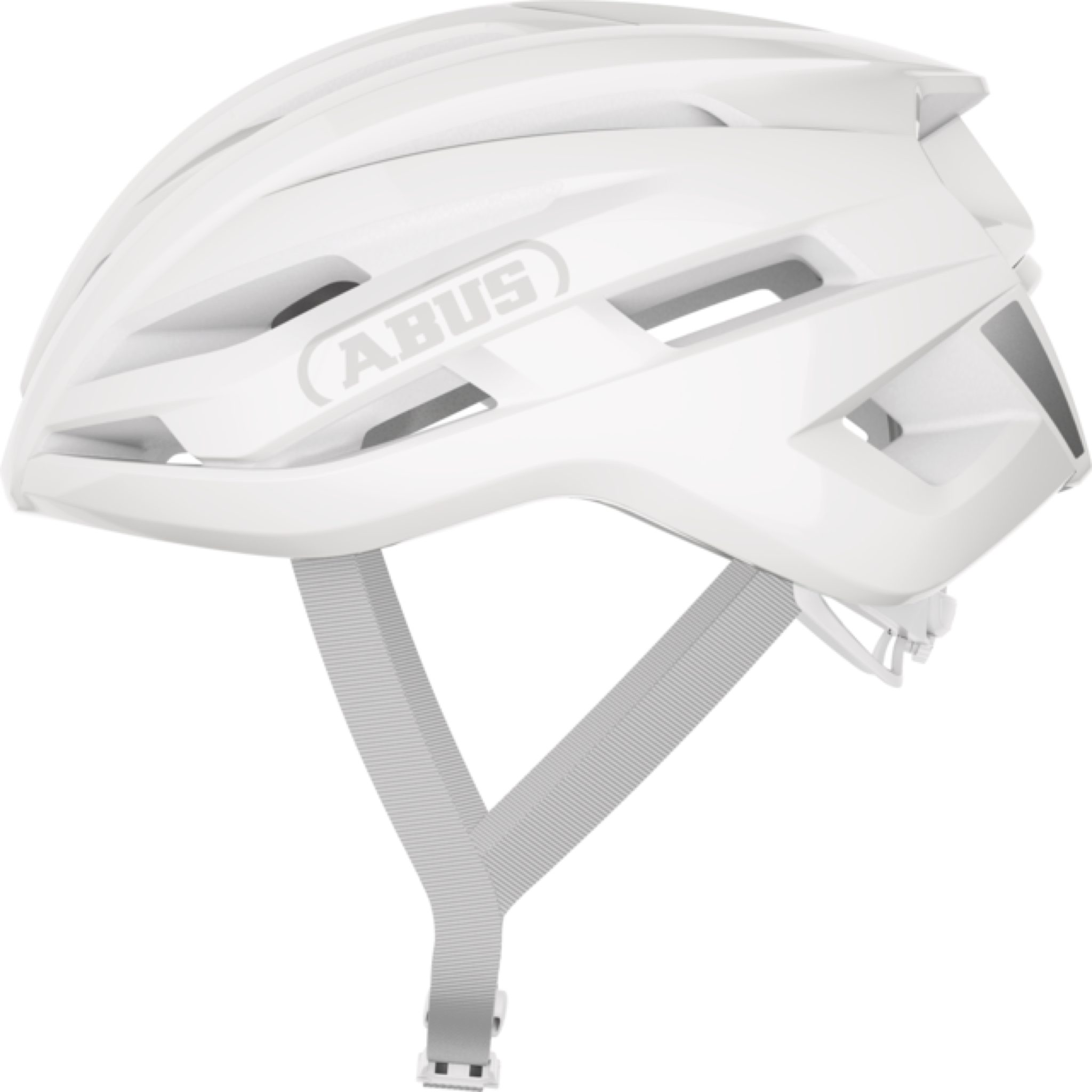 Stormchaser Ace Pure White Cykelhjelm   S fra Abus