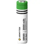 18650 Li Ion 3500mah Battery   Protected   Rechargeable   Batteri fra Armytek
