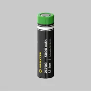 21700 Li Ion 5000mah Battery   Without Pcb   Rechargeable   Batteri fra Armytek