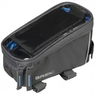 Bicycle Bag Sport Design Frame Bag 1l Graphite   Cykeltaske fra Basil