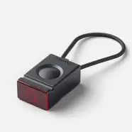 Block Light Rear Baglygte   Sort   Cykellygte fra Bookman